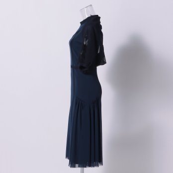 SOLID DRESS with CARDIGAN　ドレス 詳細画像