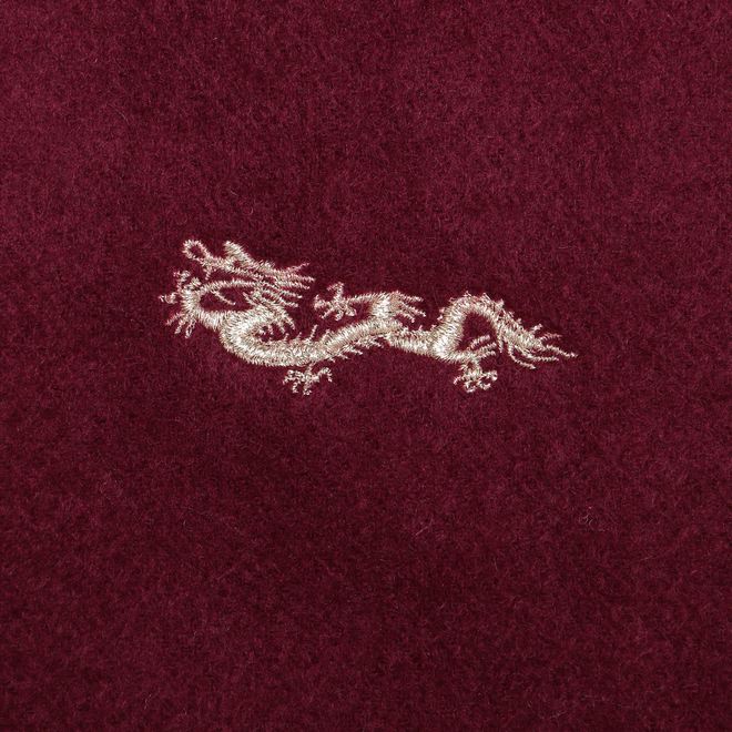 ドラゴンエンブカシミヤストール 詳細画像 アンバー 2