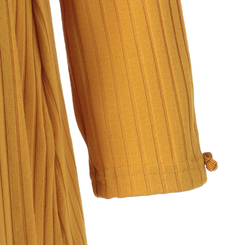 ニット風 カットソードレス 詳細画像