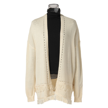 FRINGE KNIT CARDIGAN ニット