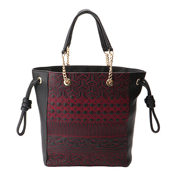 LEATHER QUILTING BAG