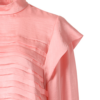 SATIN ORGANZA ブラウス 詳細画像