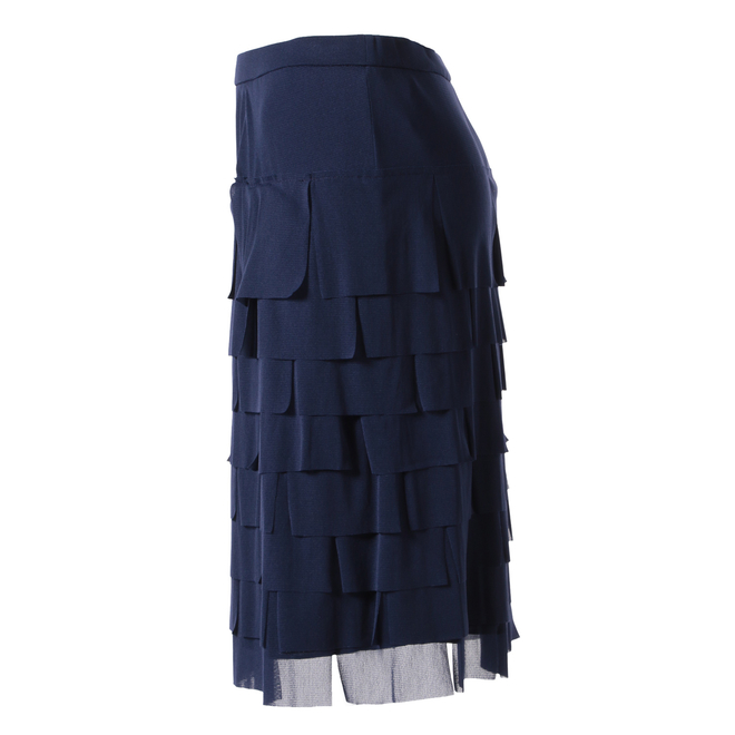 SOLID ST NETTING CARWASH SKIRT スカート 詳細画像 ネイビー 2