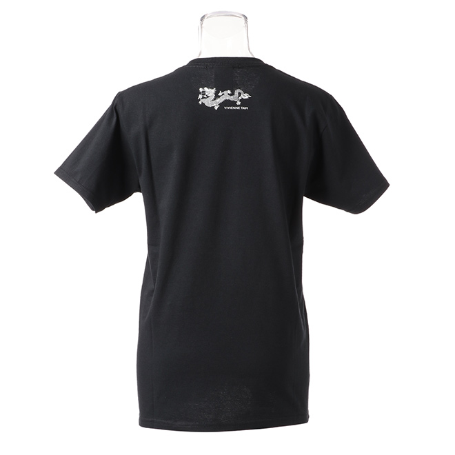 バックネックドラゴンＴシャツ 詳細画像 ブラック 3