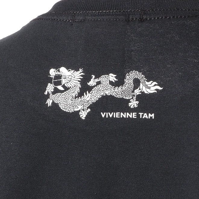バックネックドラゴンＴシャツ 詳細画像 ブラック 4
