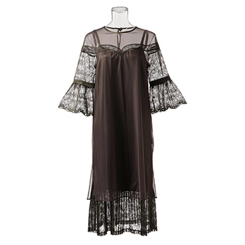 【期間限定】TULLE ＆ RASCHEL LACE COMBO　ドレス