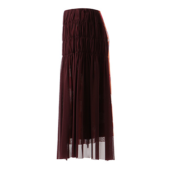 【期間限定】VINTAGE PEONEY PT ON NETTING　スカート 詳細画像