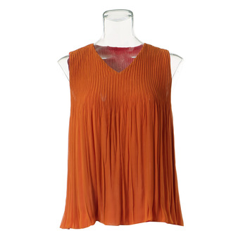PLEATED REVERSIBLE 　ブラウス