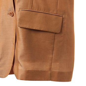 Long tailored ジャケット  詳細画像