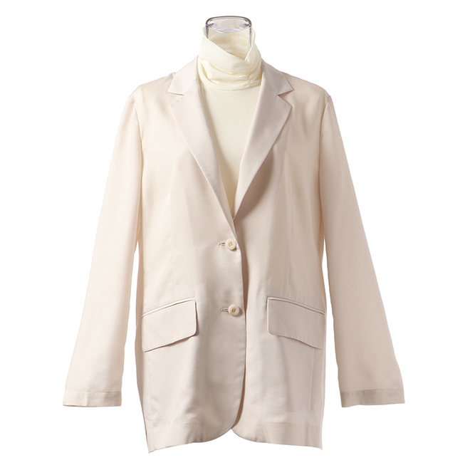 Long tailored ジャケット  詳細画像 ホワイト 1