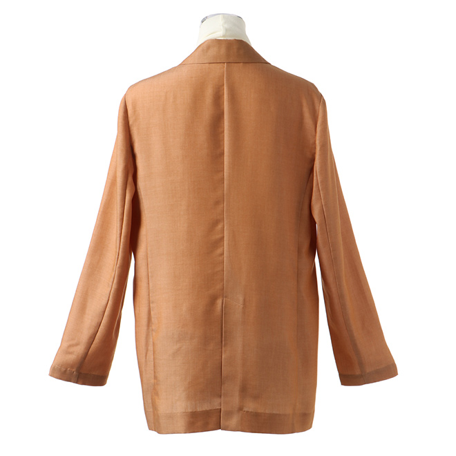 Long tailored ジャケット  詳細画像 ブラウン 3