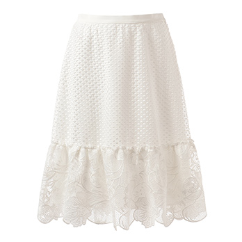 POMEGRANATE FLOWER LACE　スカート　 詳細画像