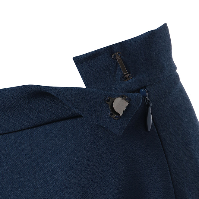 SOLID POLY CHIFFON　スカート 詳細画像 ネイビー 5