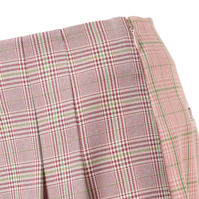 MULTI COLOR PLAID WOVEN　パンツ　 詳細画像 ピンク系マルチ 4