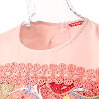 POMEGRANATE FLOWER LACE　ドレス　 詳細画像