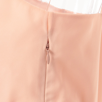 SOLID POLY CHIFFON　ドレス 詳細画像
