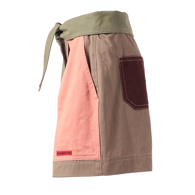 MULTI COLOR COTTON WOVEN　パンツ　 詳細画像 ブラウン系マルチ 2