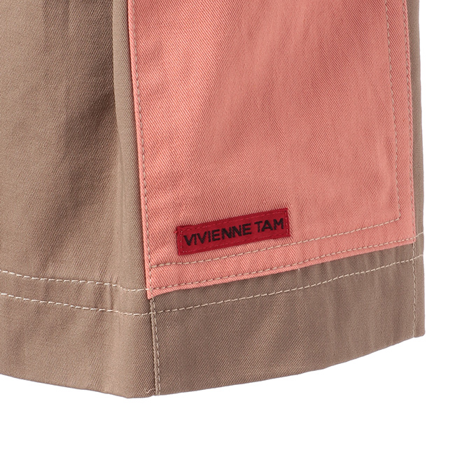 MULTI COLOR COTTON WOVEN　パンツ　 詳細画像 ブラウン系マルチ 5