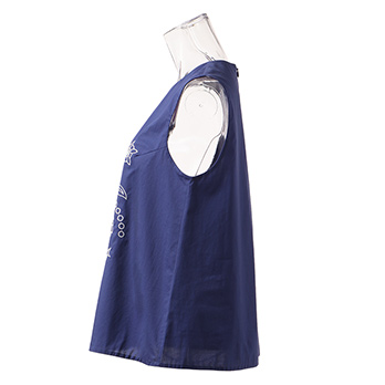 Star flower table cloth embroidery ブラウス 詳細画像