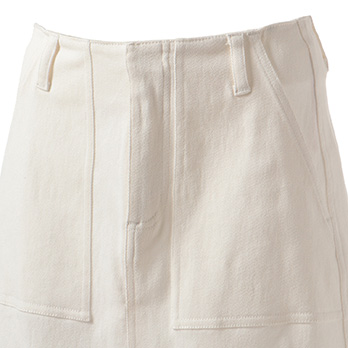 Vintage eyelet denim スカート 詳細画像