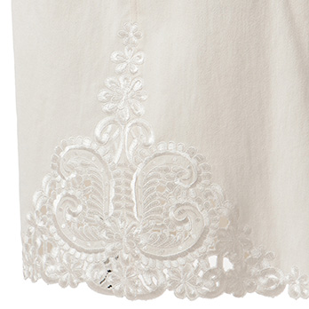 Vintage eyelet denim スカート 詳細画像