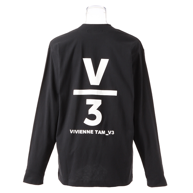 _V3 Back Logo High-neck T-shirts 詳細画像 ブラック 3