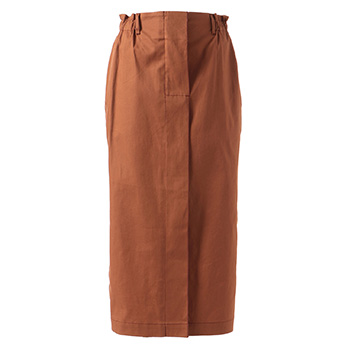 【期間限定】COTTON LINEN CHINO SKIRT　 詳細画像