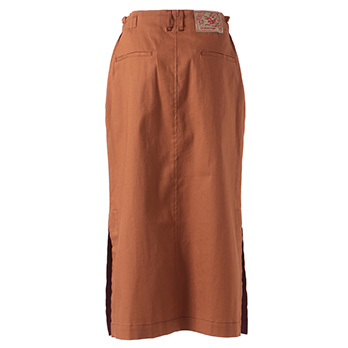 【期間限定】COTTON LINEN CHINO SKIRT　 詳細画像