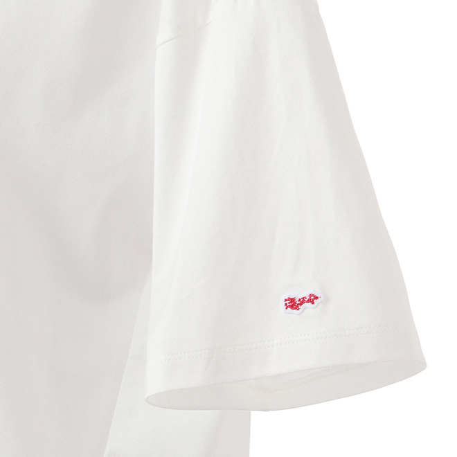 【 スヌーピー 】 DOUBLE HAPPINESSFLOCKY PRINT　Tシャツ 詳細画像 ホワイト 5