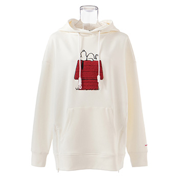 SNP snoopy sagara emb dog house parka　パーカー