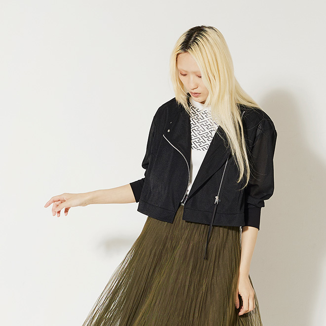 SHEER RIDERS ジャケット|VIVIENNE TAM(ヴィヴィアンタム)公式オンラインストア