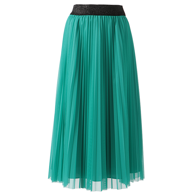 COLOR LAYERED SKIRT 詳細画像 グリーン 1