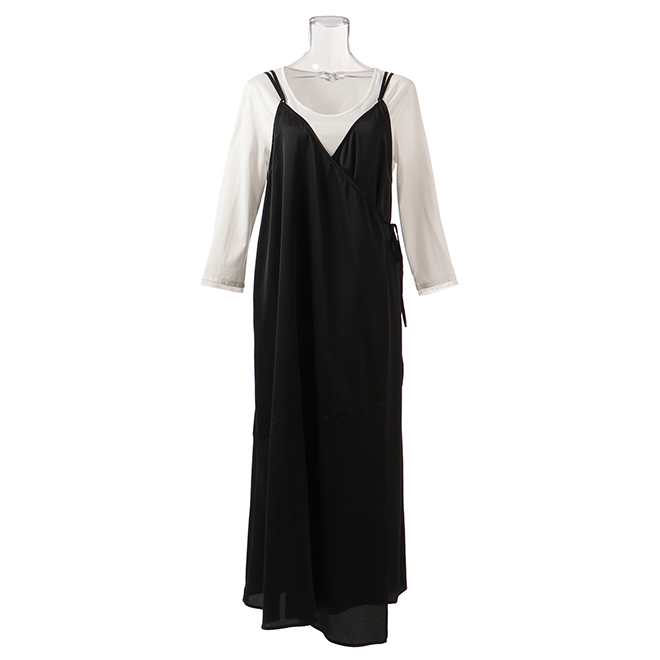Camisole dress ワンピース 詳細画像 ブラック 1