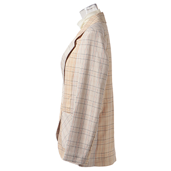 POLYESTER PATCH PANEL SUITING　ジャケット 詳細画像