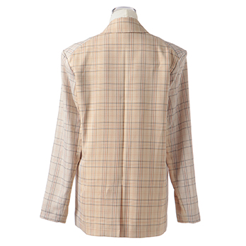 POLYESTER PATCH PANEL SUITING　ジャケット 詳細画像