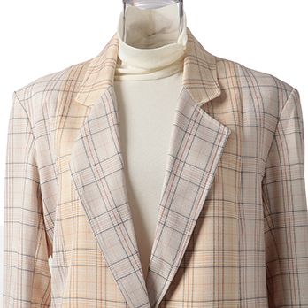 POLYESTER PATCH PANEL SUITING　ジャケット 詳細画像