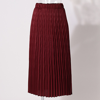 THREE-DIMENSIONAL PLEATED SKIRT　