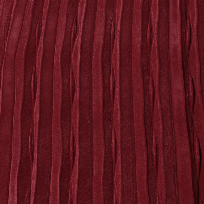 THREE-DIMENSIONAL PLEATED SKIRT　 詳細画像 レッド 2