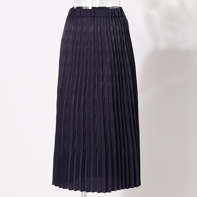 THREE-DIMENSIONAL PLEATED SKIRT　 詳細画像 パープル 1