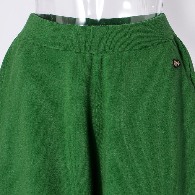 WLC 抗ピルミラノリブニット　パンツ 詳細画像 グリーン 4