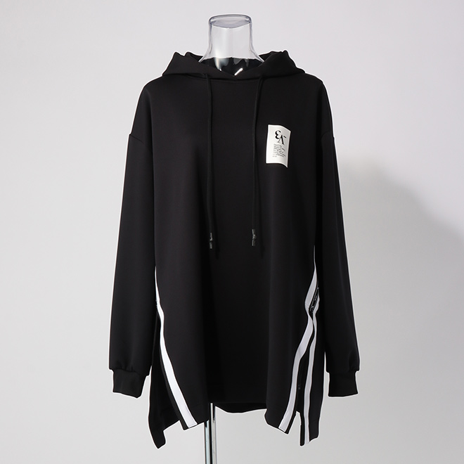 _V3 Aqua Sting jersey Hoodie　フーディ 詳細画像 ブラック 1