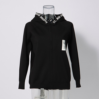 _V3 Logo Intarsia Knit Hoodie　ニット