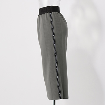 _V3 side logotape Knit Skirt 詳細画像