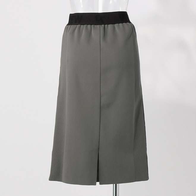 _V3 side logotape Knit Skirt　スカート 詳細画像 グリーン 3