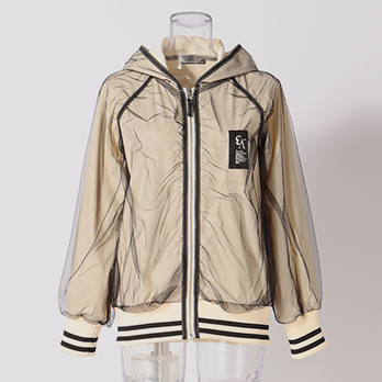 _V3 Sop stretch Blouson with Tulle　ブルゾン