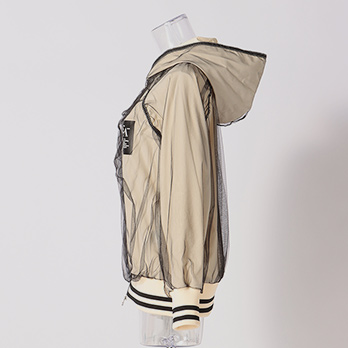 _V3 Sop stretch Blouson with Tulle　ブルゾン 詳細画像