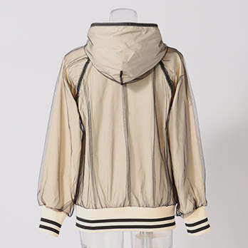 _V3 Sop stretch Blouson with Tulle　ブルゾン 詳細画像