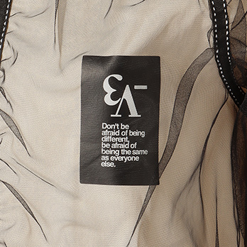 _V3 Sop stretch Blouson with Tulle　ブルゾン 詳細画像