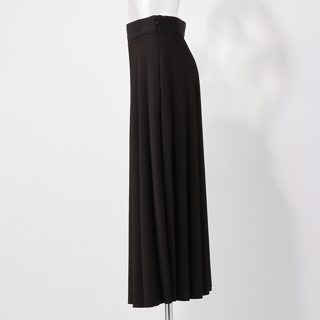 _V3 Kamaboko pleats Skirt　スカート 詳細画像 ブラック 2