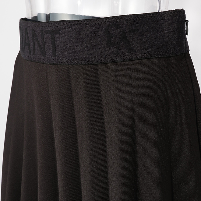 _V3 Kamaboko pleats Skirt　スカート 詳細画像 ブラック 4